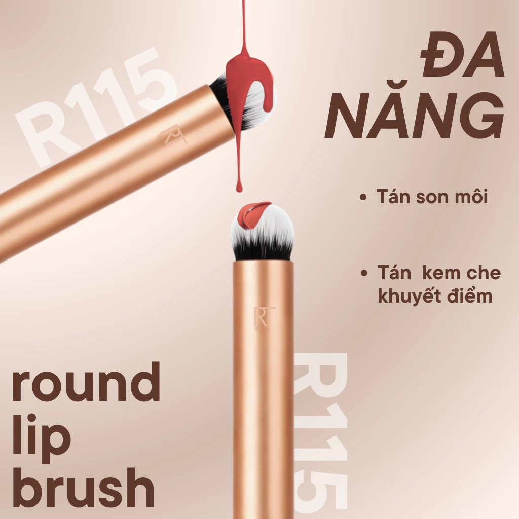  Cọ Môi Đầu Tròn RT Real Techniques Round Lip Brush R115